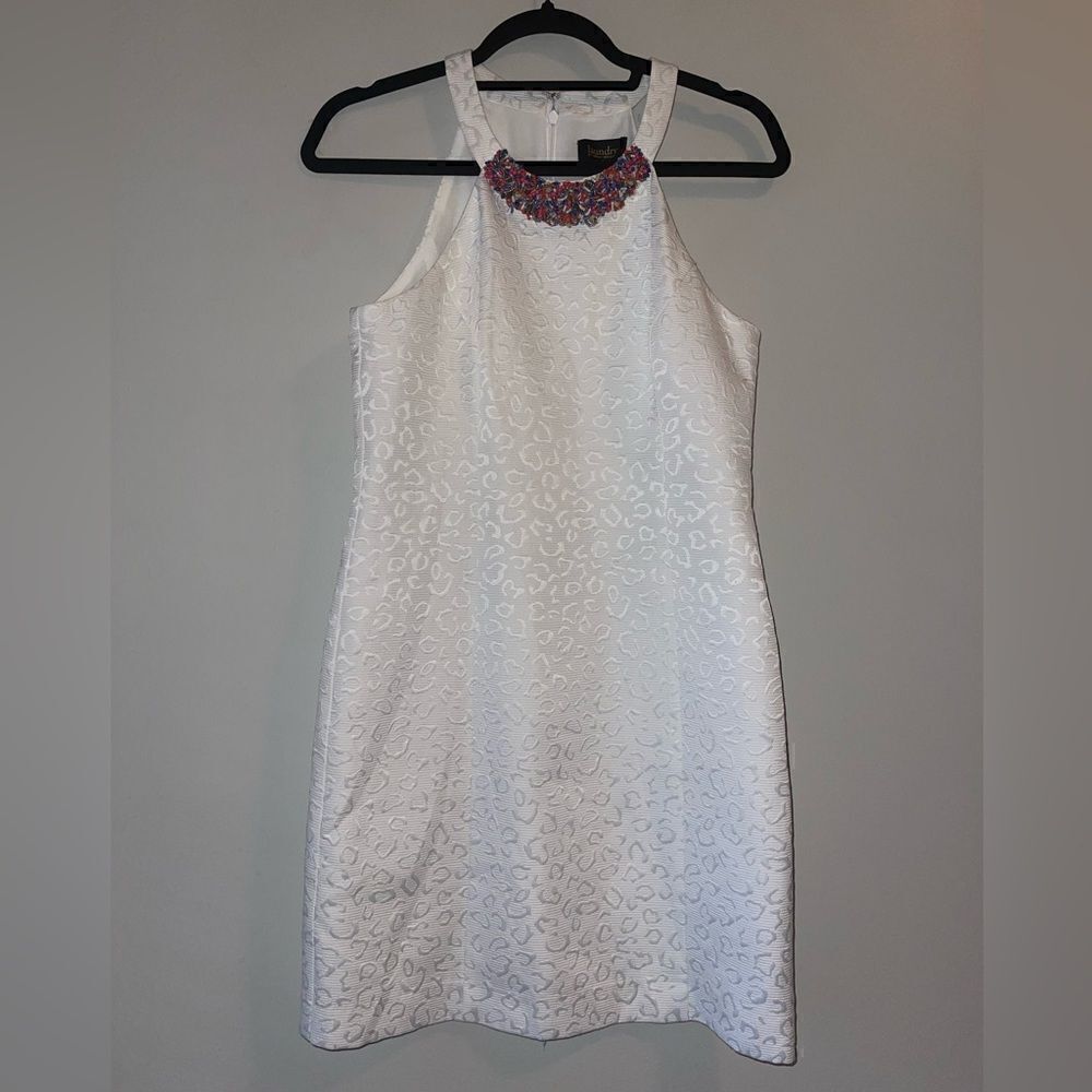Laundry by Shelli Segal Beaded Summer Dress Size 4
